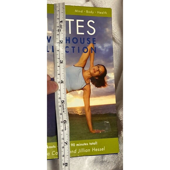 GAIAM Pilates Powerhouse Collection 3-DVD Boxed Set & Body Band Mind Body Health - Picture 8 of 13